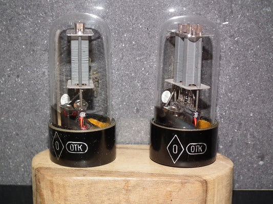 Matched Pair NEVZ 6SN7GT 6N8S NOS 70s-80s Novosibirsk