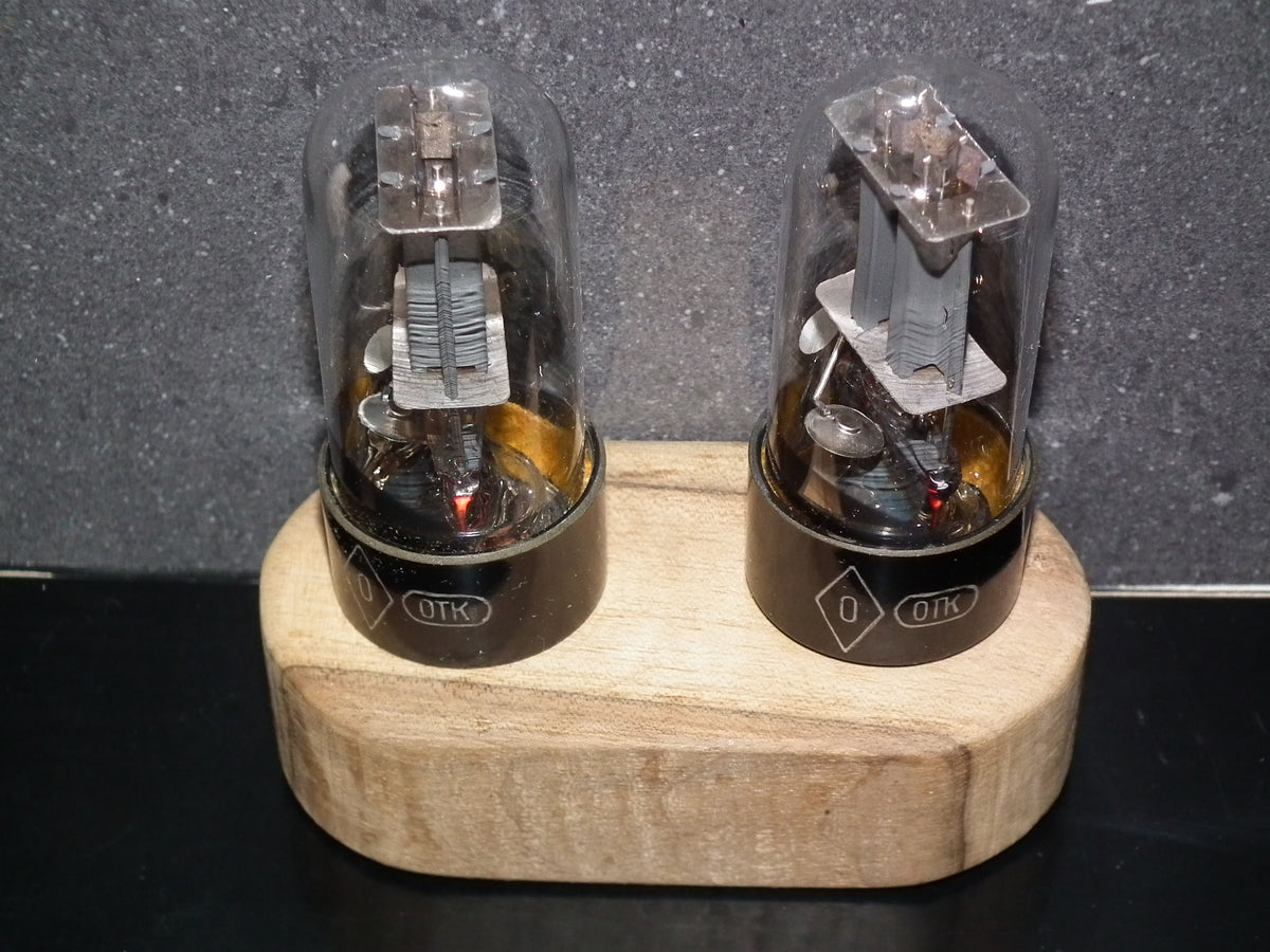 Matched Pair NEVZ 6SN7GT 6N8S NOS 70s-80s Novosibirsk
