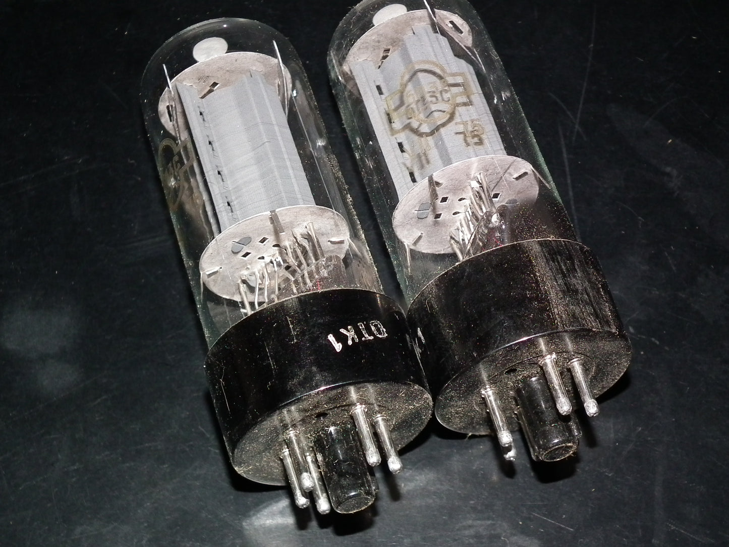 6P3S REFLEKTOR 6L6G USSR NOS Platinum Matched Pair 2 pcs 6П3С