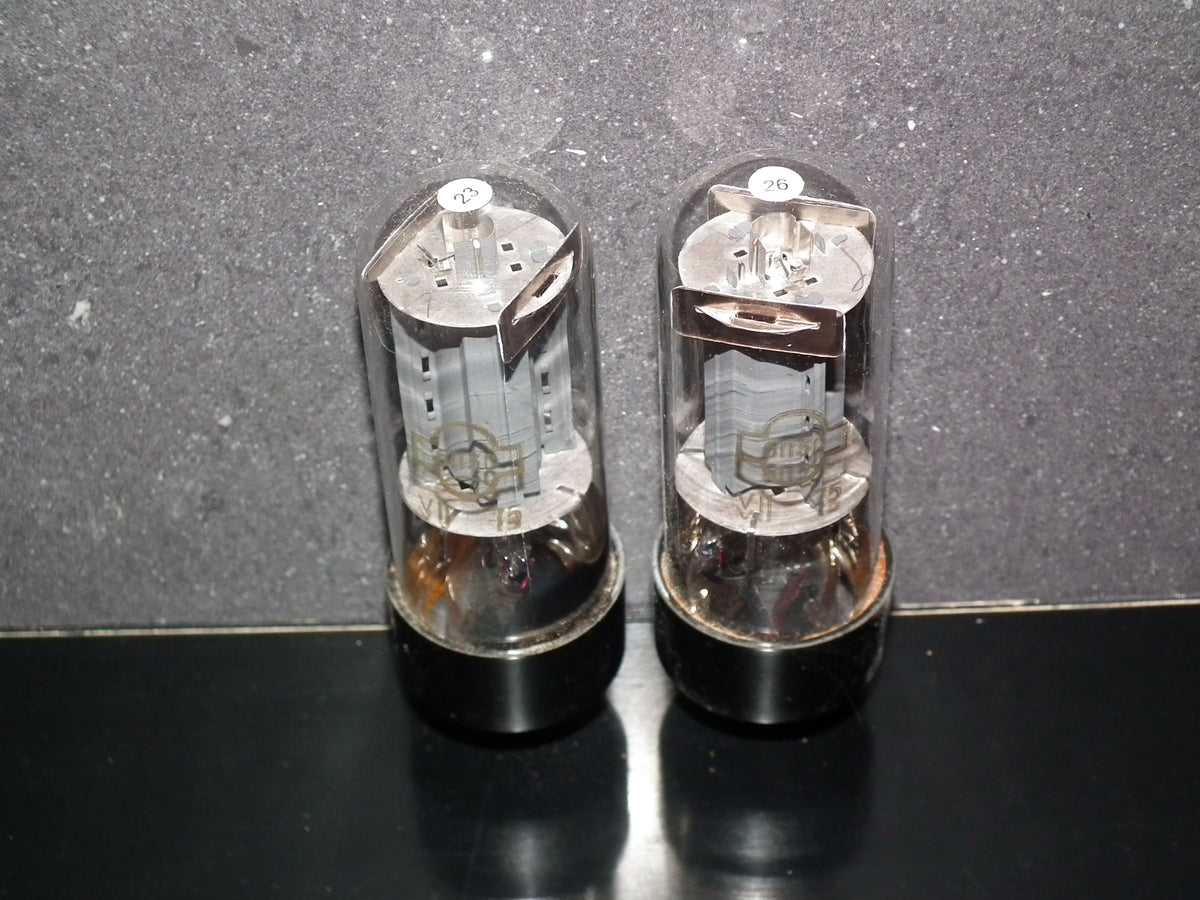 6P3S REFLEKTOR 6L6G USSR NOS Platinum Matched Pair 2 pcs 6П3С