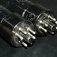 Platinum Matched Pair 6P6S Reflektor 6V6GT Black Coated NOS 60s