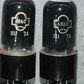 Platinum Matched Pair 6P6S Reflektor 6V6GT Black Coated NOS 70s