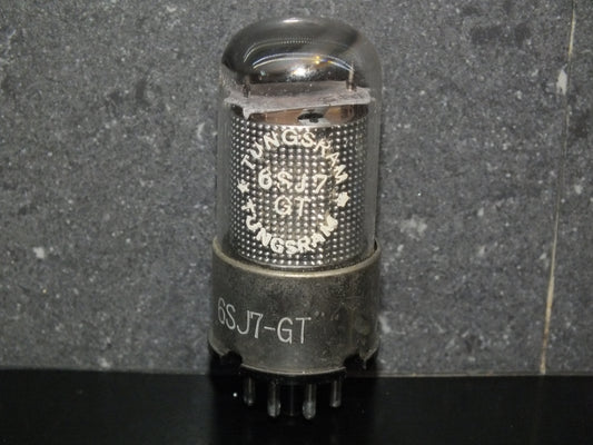 6SJ7GT British Tungsram RARE Mesh Anode