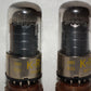 6SJ7GT K-R Platinum Matched Pair NOS SQUARE GETTER