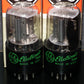 6SL7GT General Electric VT-229 NOS NIB Matched Pair Silver Anodes