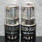 6SL7GT Ken Rad VT-229 JAN Platinum Matched Pair VT229