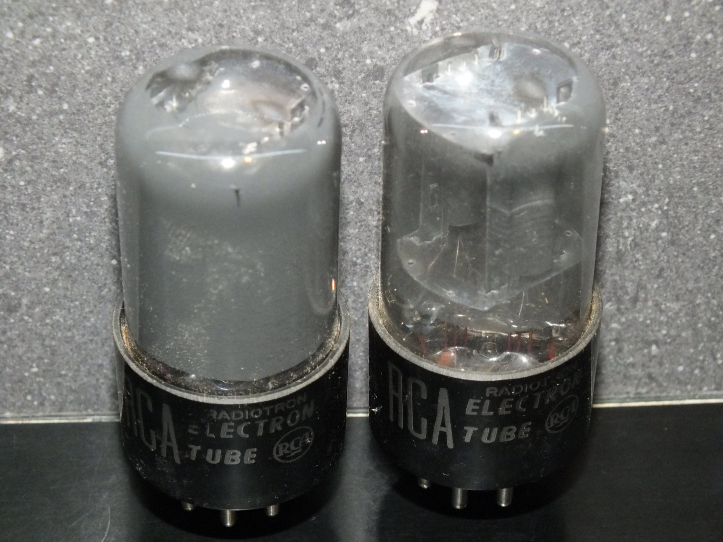 6SL7GT RCA VT-229 NOS Platinum Matched Pair Gray coated, same date codes