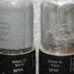 6SL7GT RCA VT-229 NOS Platinum Matched Pair Gray coated, same date codes