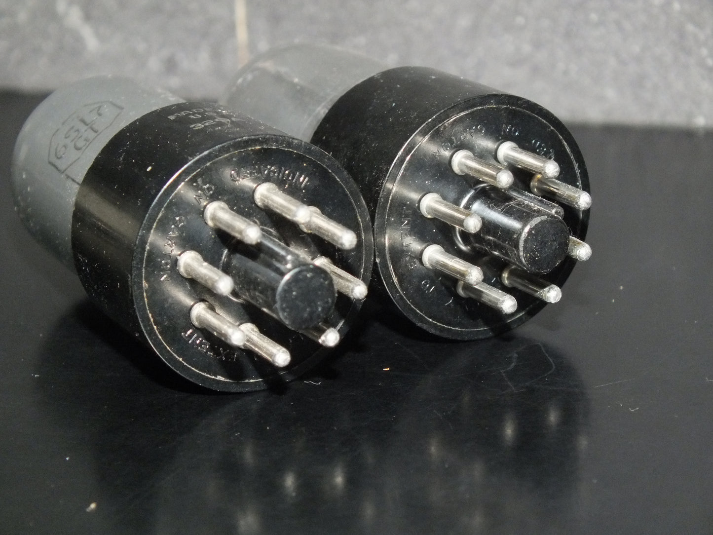 6SL7GT RCA VT-229 NOS Platinum Matched Pair Gray coated, same date codes