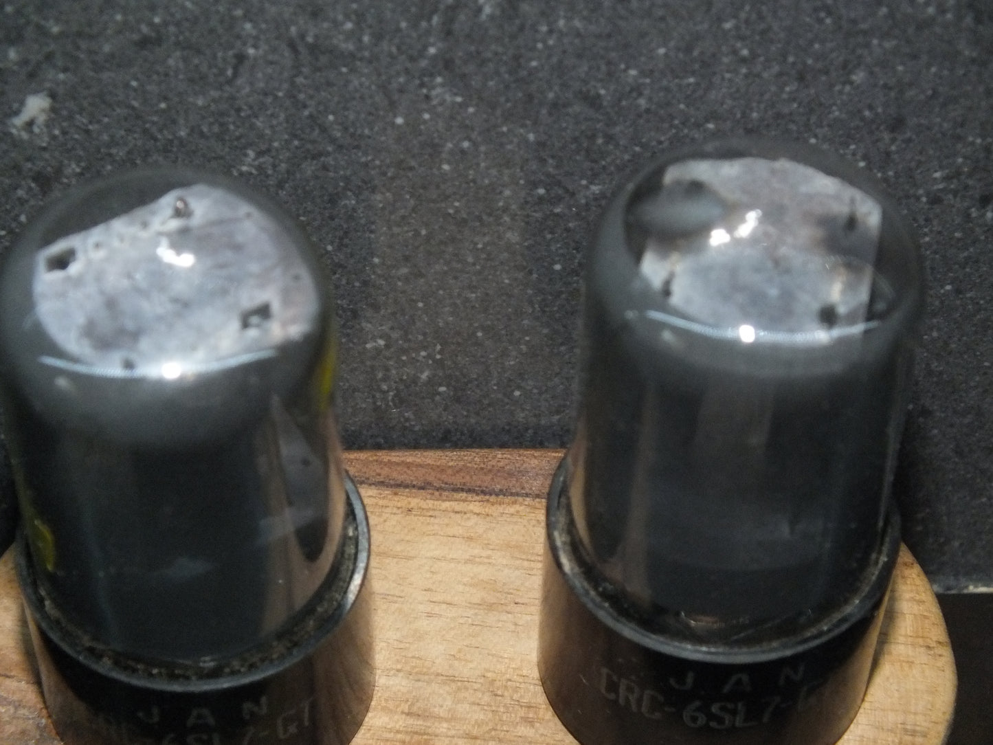 6SL7GT RCA VT-229 Platinum Matched Pair Gray coated, 1956