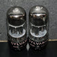 6SL7GT Sylvania VT-229 Platinum Matched Pair Black Anodes