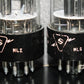 6SL7GT Sylvania VT-229 Platinum Matched Pair Black Anodes