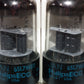 6SL7WGT PHILIPS ECG VT-229 NOS NIB Matched Pair Black Anodes