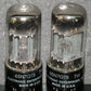 Matched Pair 6SN7GTB Electronic Enterprises Long Anodes