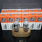 Matched Pair (2 tubes) 6SN7GTB General Electric NOS NIB Coin Base