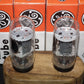 Matched Pair (2 tubes) 6SN7GTB General Electric NOS NIB Coin Base