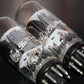 Matched Pair (2 tubes) 6SN7GTB General Electric NOS NIB Coin Base