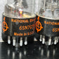 Matched Pair 6SN7GTB National Electronics Made in USSR