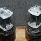 Matched Pair 6SN7GTB National Electronics D Getter Black Anodes