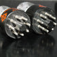 Matched Pair 6SN7GTB National Electronics D Getter Black Anodes