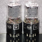 6SN7GTB RCA NOS Square Getter 1956 Codes Matched Pair (2 tubes)