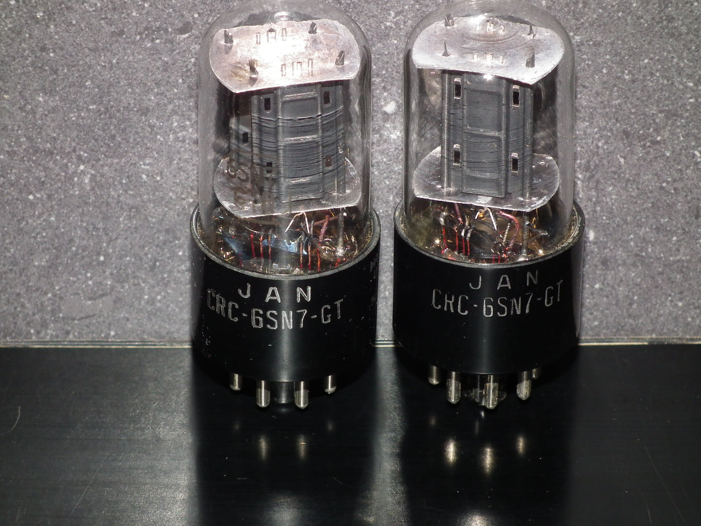 6SN7GTB RCA NOS Square Getter 1956 Codes Matched Pair (2 tubes)