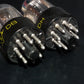 6SN7GTB Sylvania Black Anodes Bad Boy Chrome Tops Matched Pair