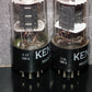 6SN7GT Ken Rad Square Getter 188 Codes Matched Pair (2 tubes)