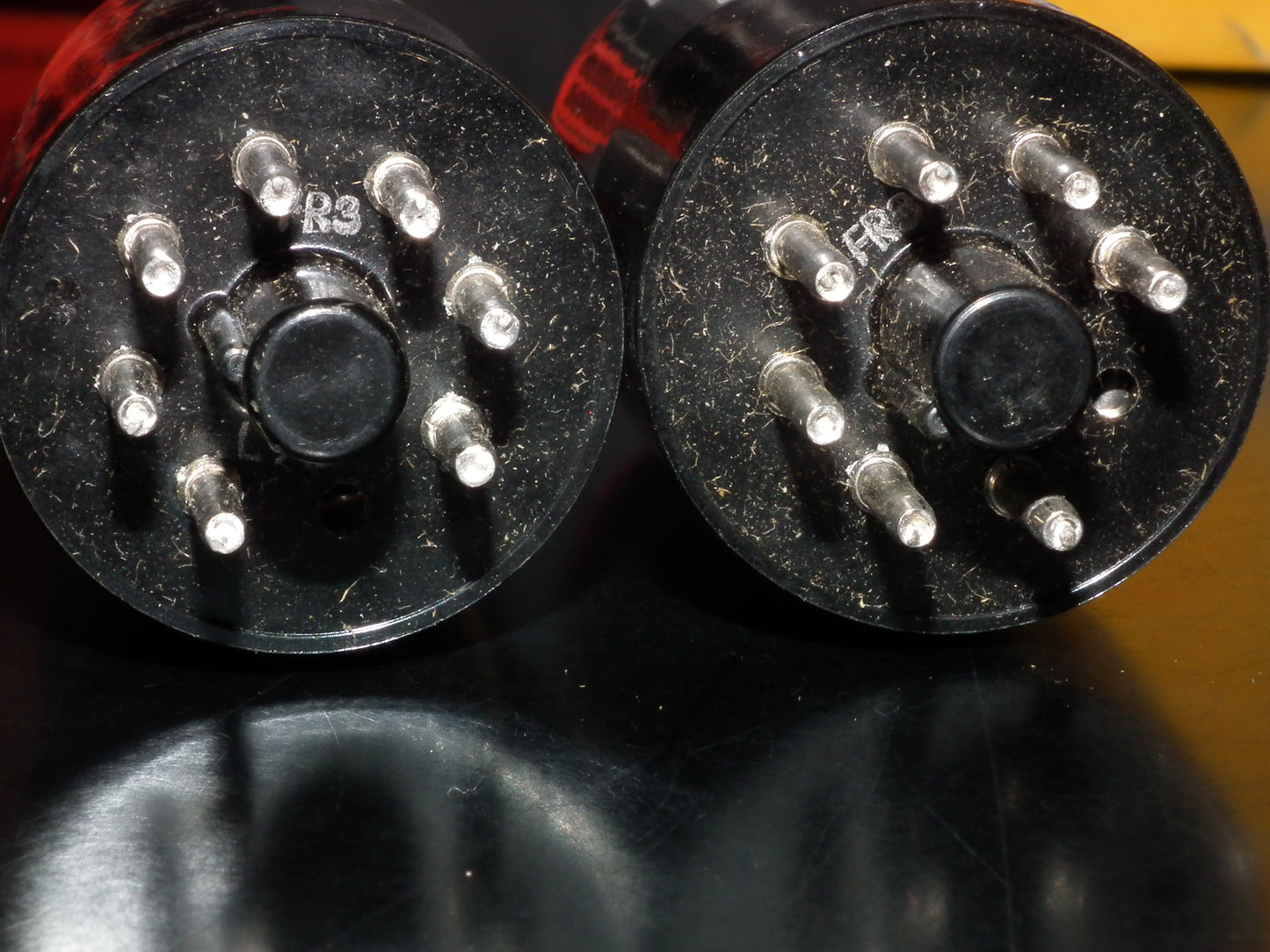 Platinum Matched Pair 6V6GT Philips Mazda 1959 Great Sounding 6V6