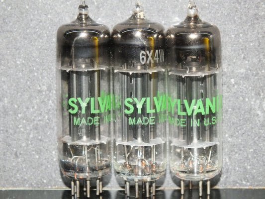 6X4W Sylvania EZ90 RARE GREEN LETTERS NOS NIB SHINDO