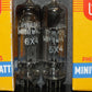 6X4 EZ90 Philips Mullard GEC Rare Inclined Getter Bottom Codes