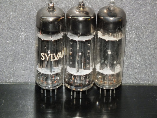 6X4W Sylvania EZ90 Black Anodes Tested 100% Shindo