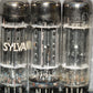 6X4W Sylvania EZ90 Black Anodes Tested 100% Shindo