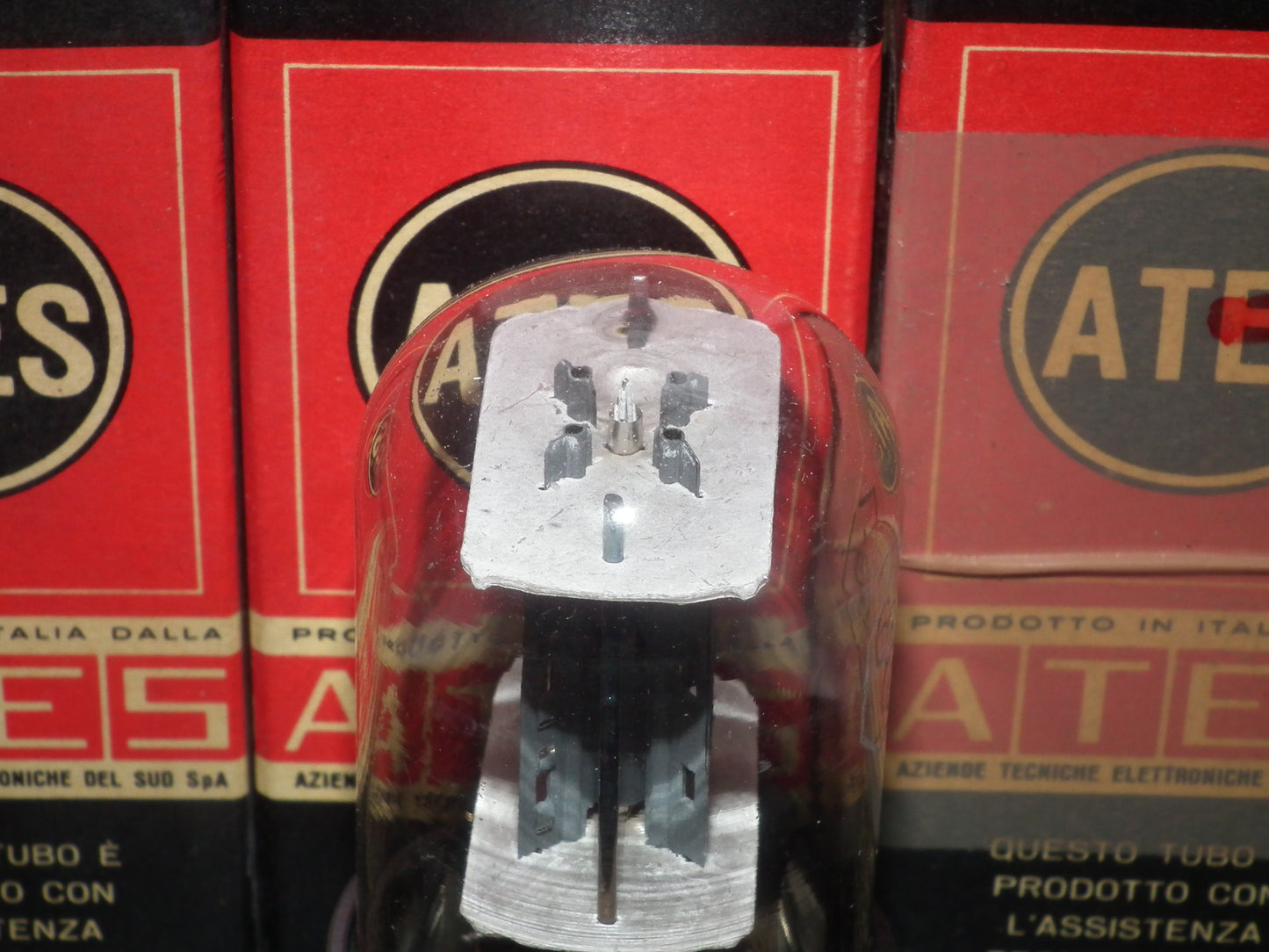 6X5GT RCA ATES NOS NIB Dual square getters