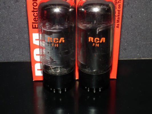 7027A RCA Matched Pair NOS NIB Black Anodes
