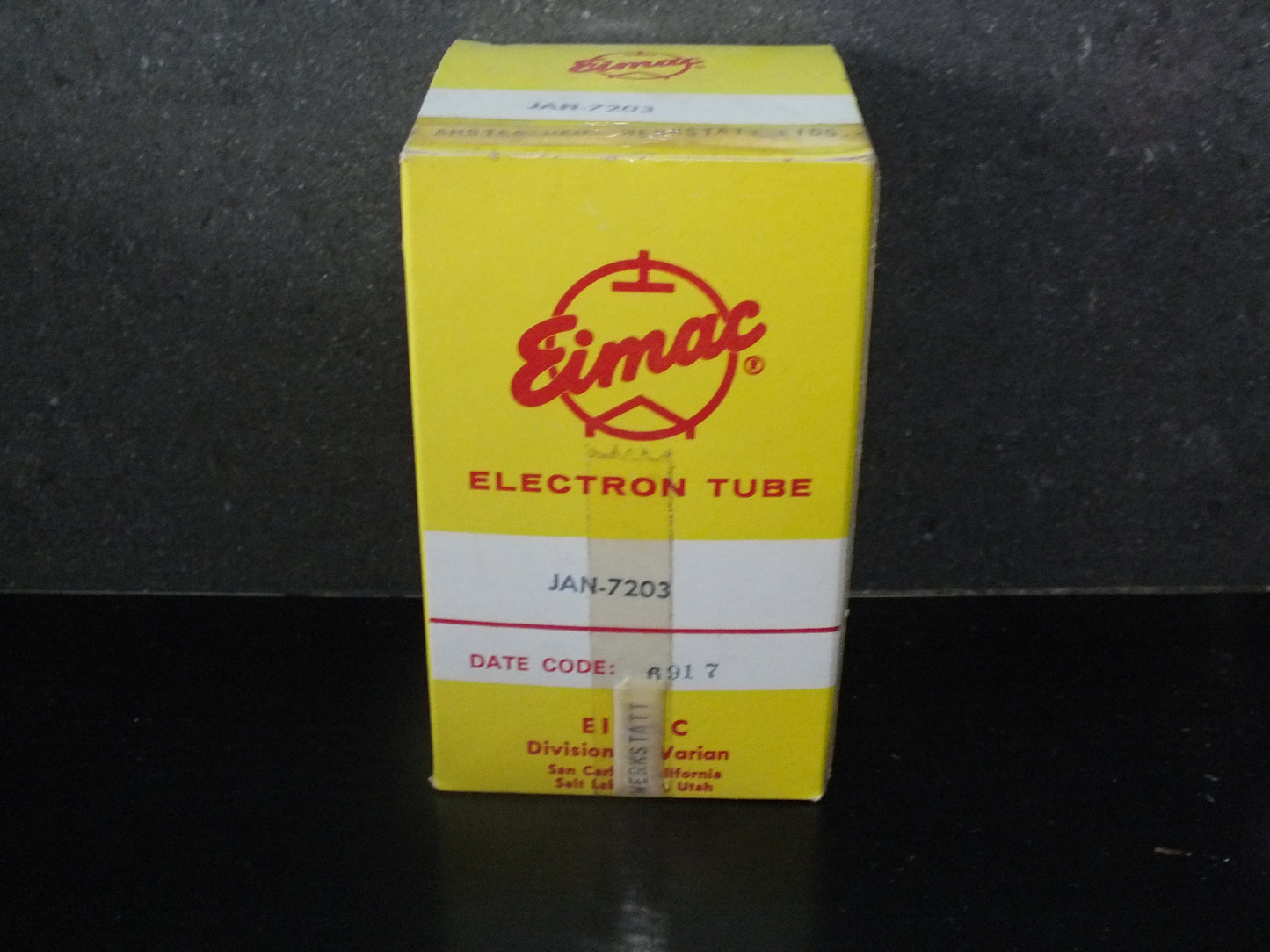 4CX250B Eimac NOS NIB 7203 SEALED BAGS!