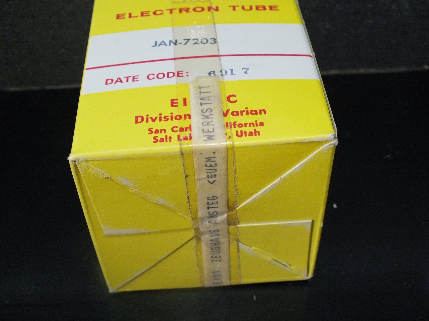 4CX250B Eimac NOS NIB 7203 SEALED BAGS!