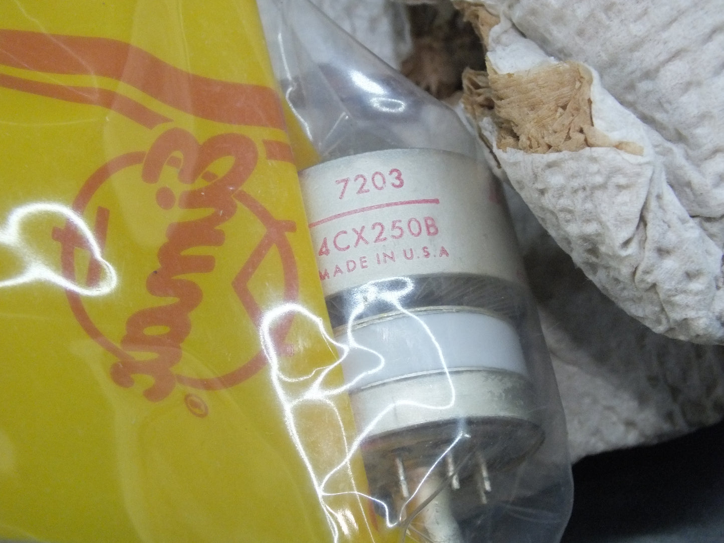4CX250B Eimac NOS NIB 7203 SEALED BAGS!