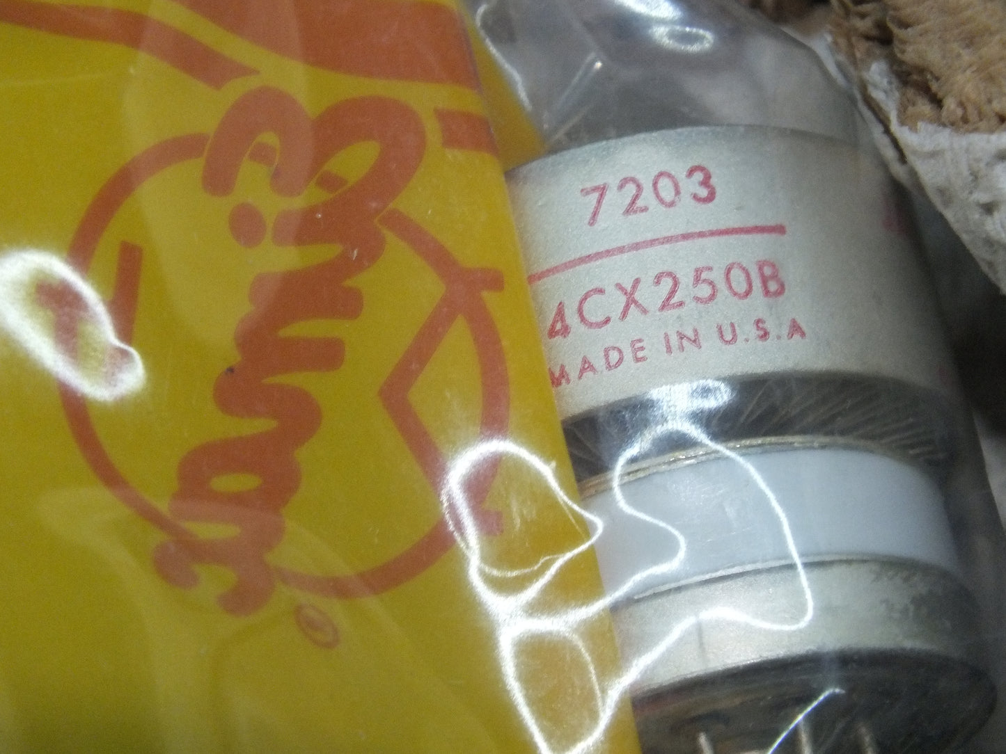 4CX250B Eimac NOS NIB 7203 SEALED BAGS!