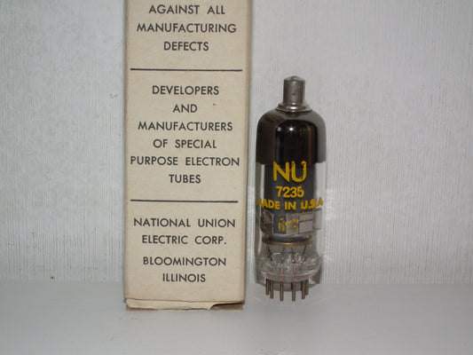7235 National Union HI MU TRIODE AMP NOS NIB