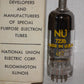 7235 National Union HI MU TRIODE AMP NOS NIB