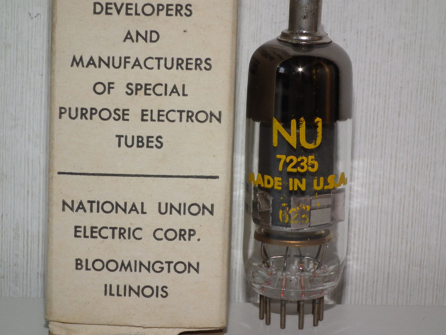 7235 National Union HI MU TRIODE AMP NOS NIB