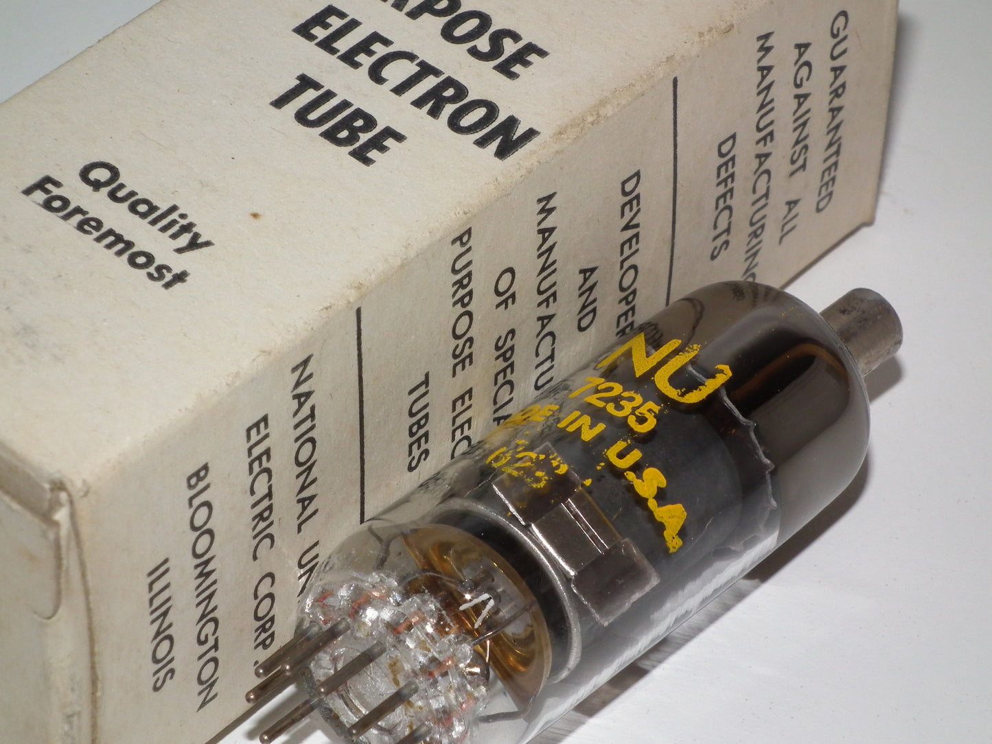 7235 National Union HI MU TRIODE AMP NOS NIB