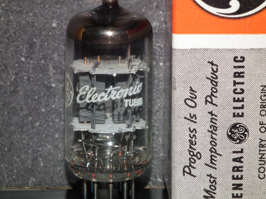 7247 General Electric 12DW7 NOS NIB, tested strong ECC832
