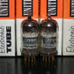 Matched Pair Amperex E810F 7788 NOS NIB Gold pin Low Noise