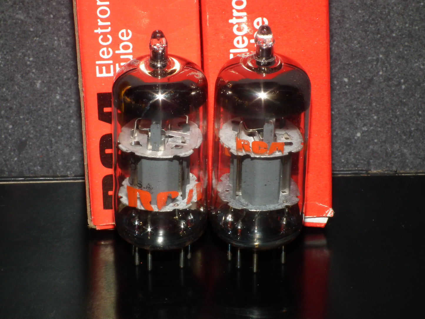 Matched Pair Amperex RCA E810F 7788 NOS NIB Gold pin Low Noise