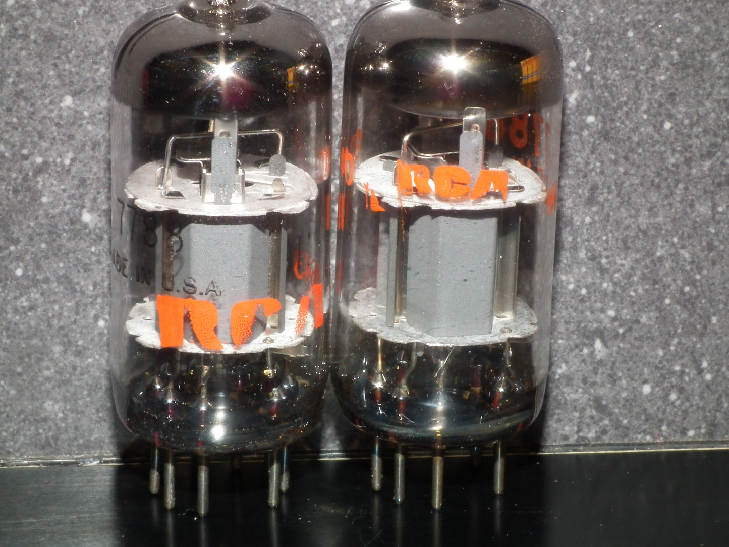 Matched Pair Amperex RCA E810F 7788 NOS NIB Gold pin Low Noise