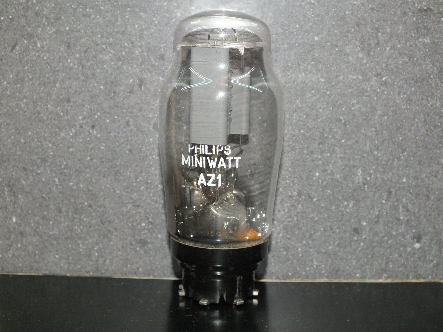 AZ1 Mullard Blackburn rebranded Philips, RARE Square Getter