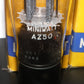 AZ50 Mullard Philips rectifier NOS NIB, dual OO getter, Blackburn 1963