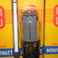 AZ50 Mullard Philips rectifier NOS NIB, dual OO getter, Blackburn 1963